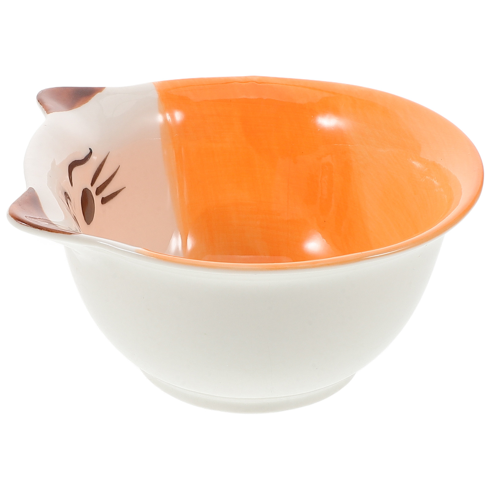 Food Snacks For Toddlers - Ceramic Cat Bowl Cute Kids Snack