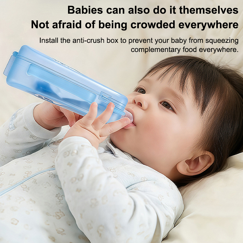 Food Snacks For Toddlers - ~Convenient Food Pouch Holder Mess-Free Snack