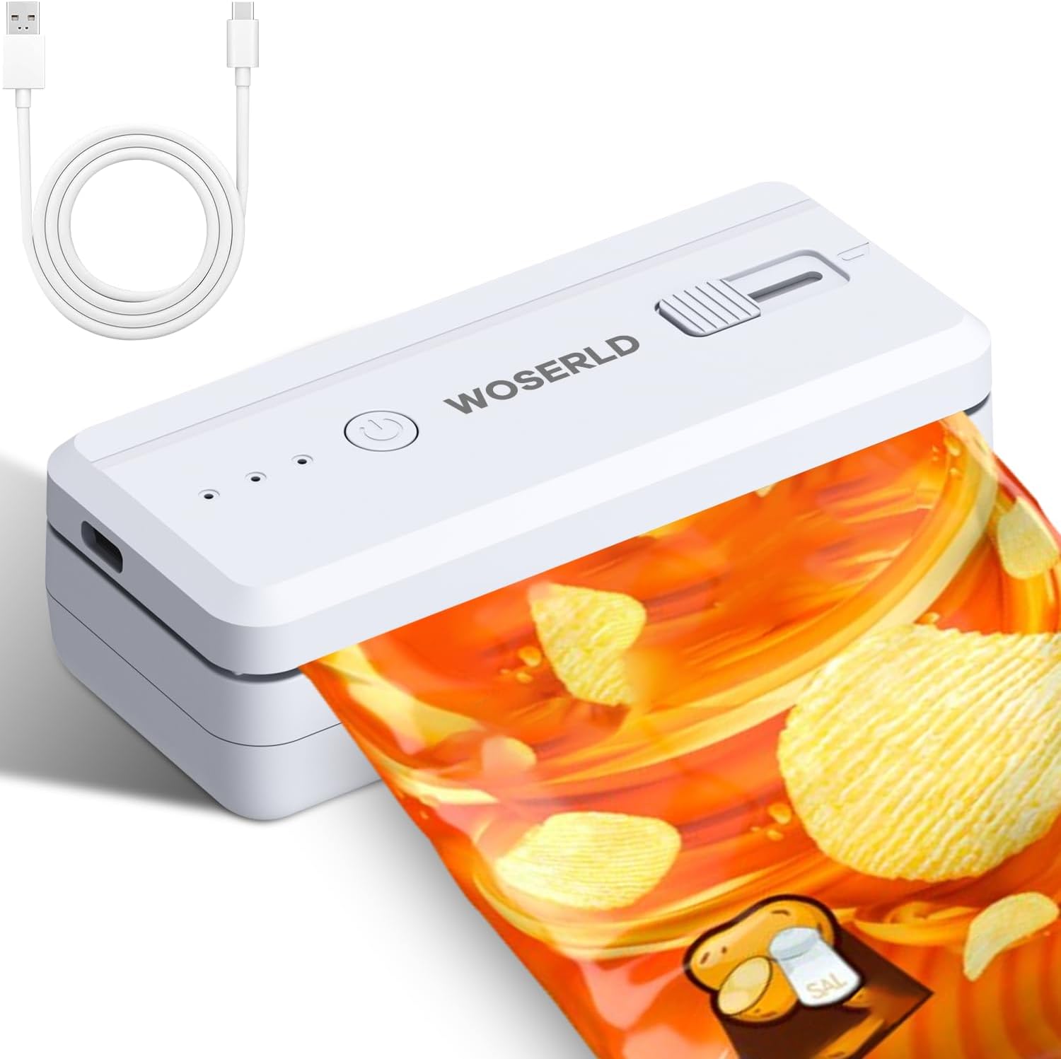 Mini Bag Sealer,Rechargeable S - огляд і ціна Food Snacks Chips