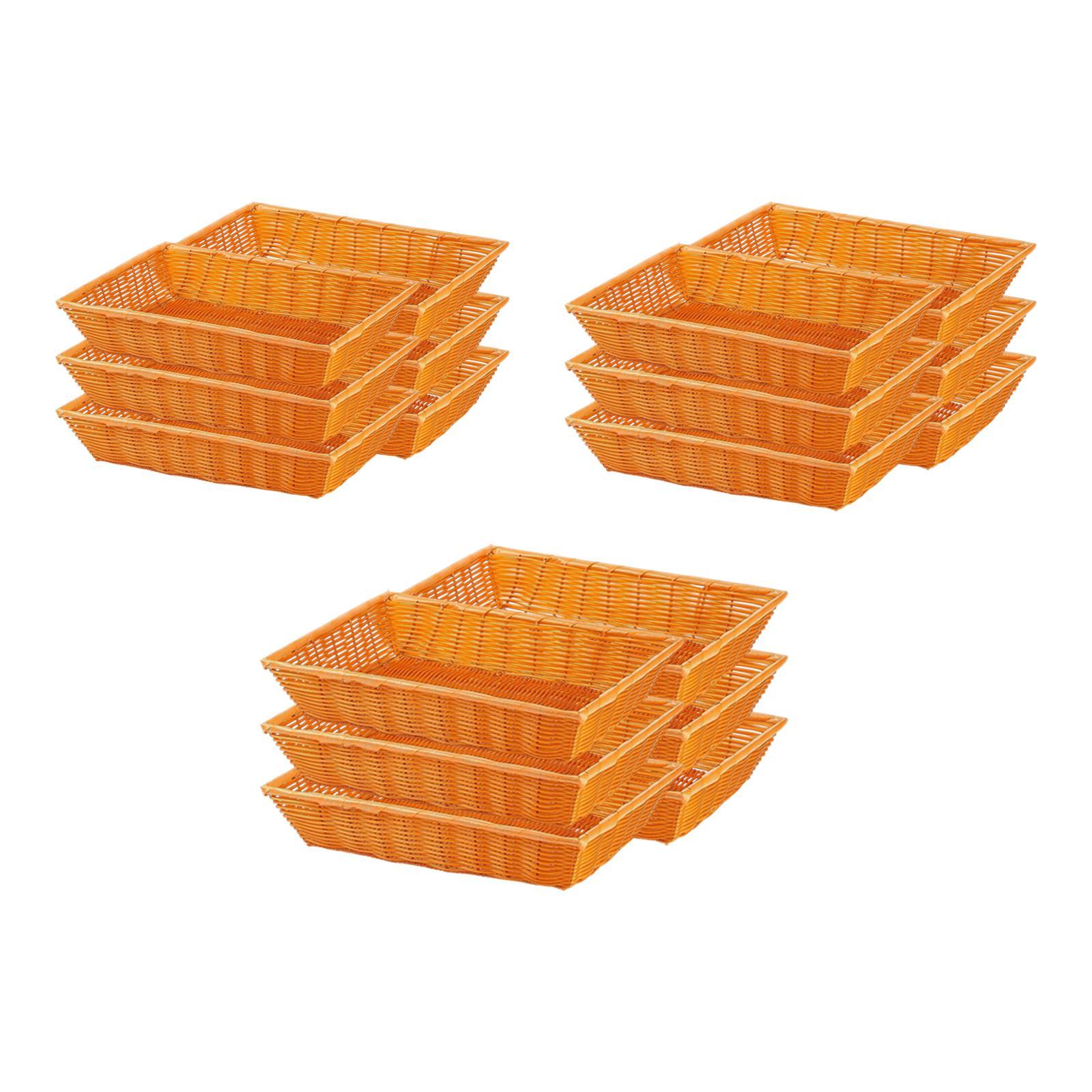 Rattan Style Bread Basket Set  - огляд і ціна Food Snacks At Home