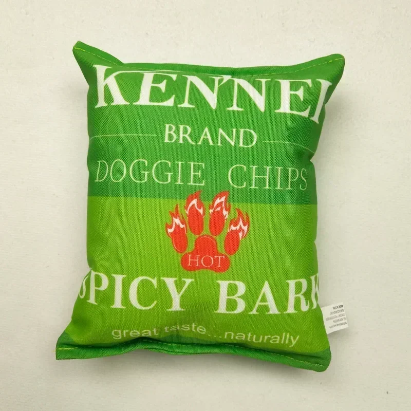 Potato Chip Bag Funny Dog Toys - огляд і ціна Food Snacks Chips