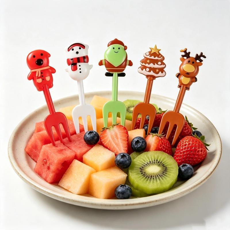 10 Pcs Food Grade Christmas Fr - огляд і ціна Xmas Food Snacks