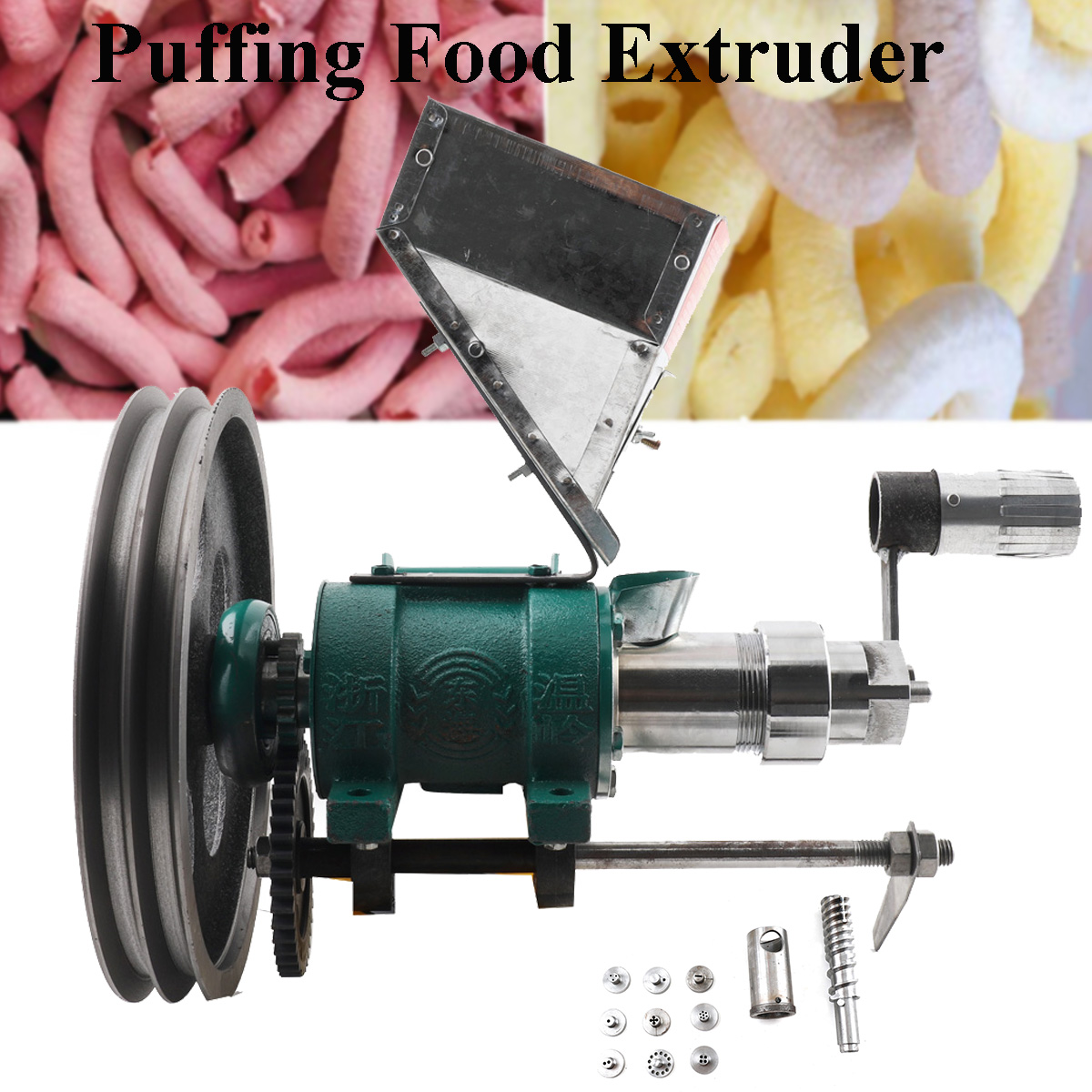 25Kg/h Snack Extruder Corn Ric - огляд і ціна Food Processor Snacks