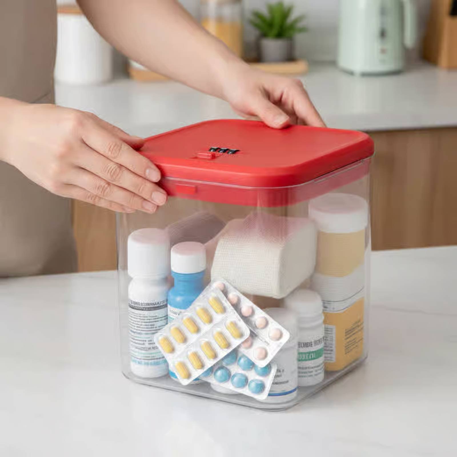Clear Lockable Box Versatile L - огляд і ціна Food & Snacks Coloring Book Bold & Easy Designs For Adults And Kids Bold & Easy Coloring Books