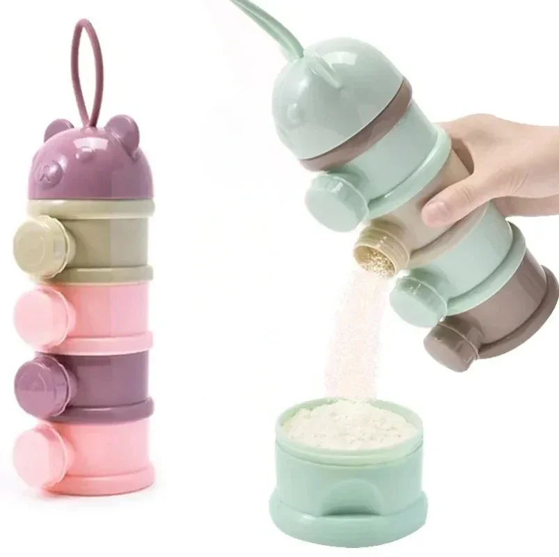 Milk Powder Box 4Layer Bear St - огляд і ціна Food Snacks For 1 Year Old