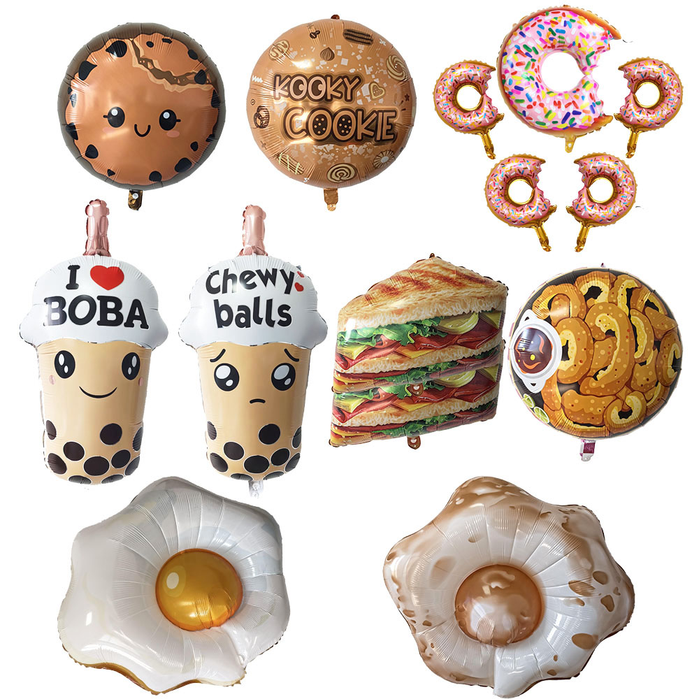 Food Themed Balloons Giant Fri - огляд і ціна Food Snacks Chips