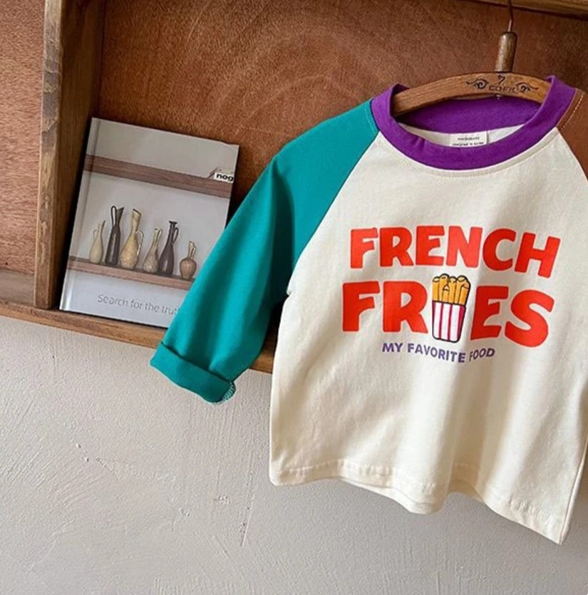 Kids Raglan Long Sleeve TShirt - огляд і ціна Food Snacks For 1 Year Old