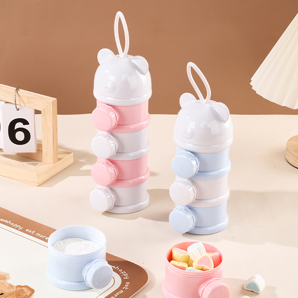 4 Grid Portable Milk powder bo - огляд і ціна Food Snacks For 1 Year Old