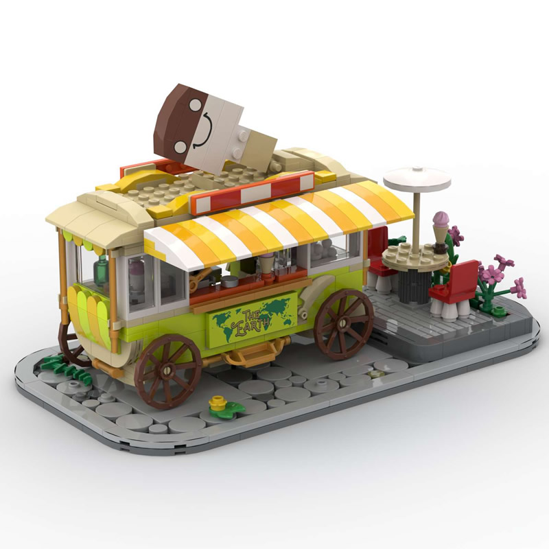 Retro Dessert Food Cart Modula - огляд і ціна Xmas Food Snacks
