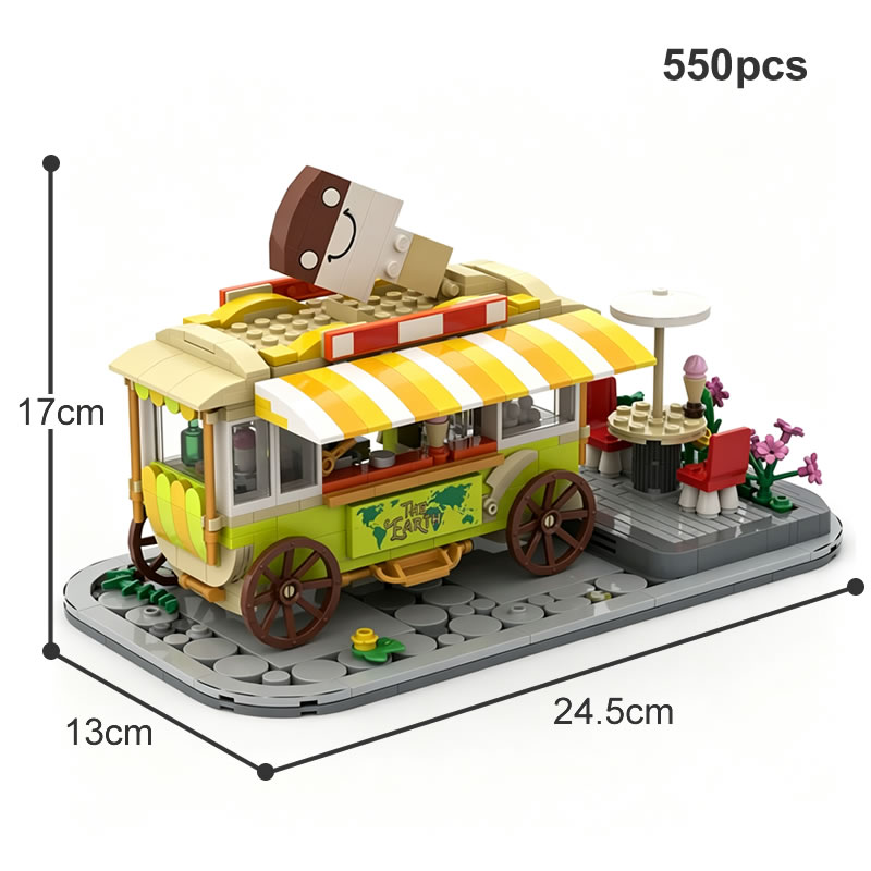 Retro Dessert Food Cart Modula - огляд і ціна Xmas Food Snacks