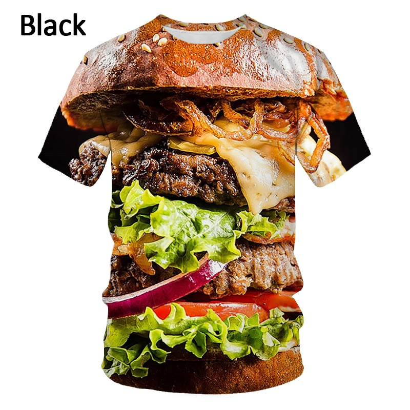 Food Steak Hamburger Graphic T - огляд і ціна Food Snacks Chips