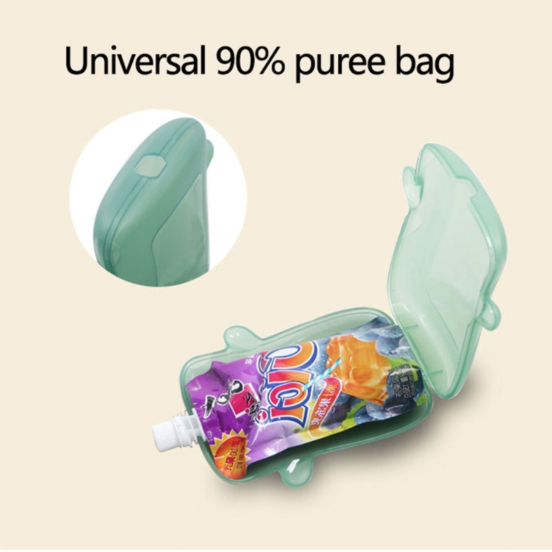 Convenient Food Pouch Holder M - огляд і ціна Food Snacks For Toddlers