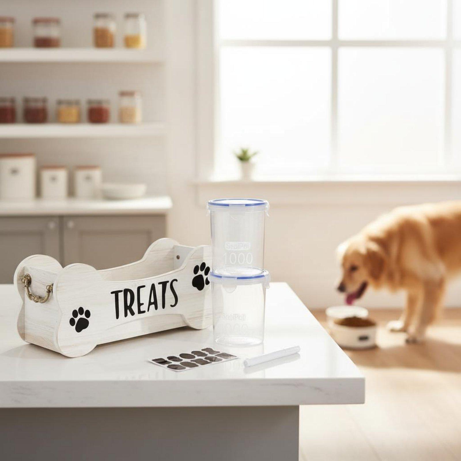 Large Capacity Pet Snack Jar w - огляд і ціна Food Dehydrator Snacks