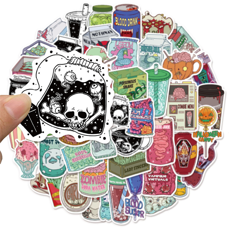 50PCS Waterproof Vinyl Zombie  - огляд і ціна Zombie Snacks