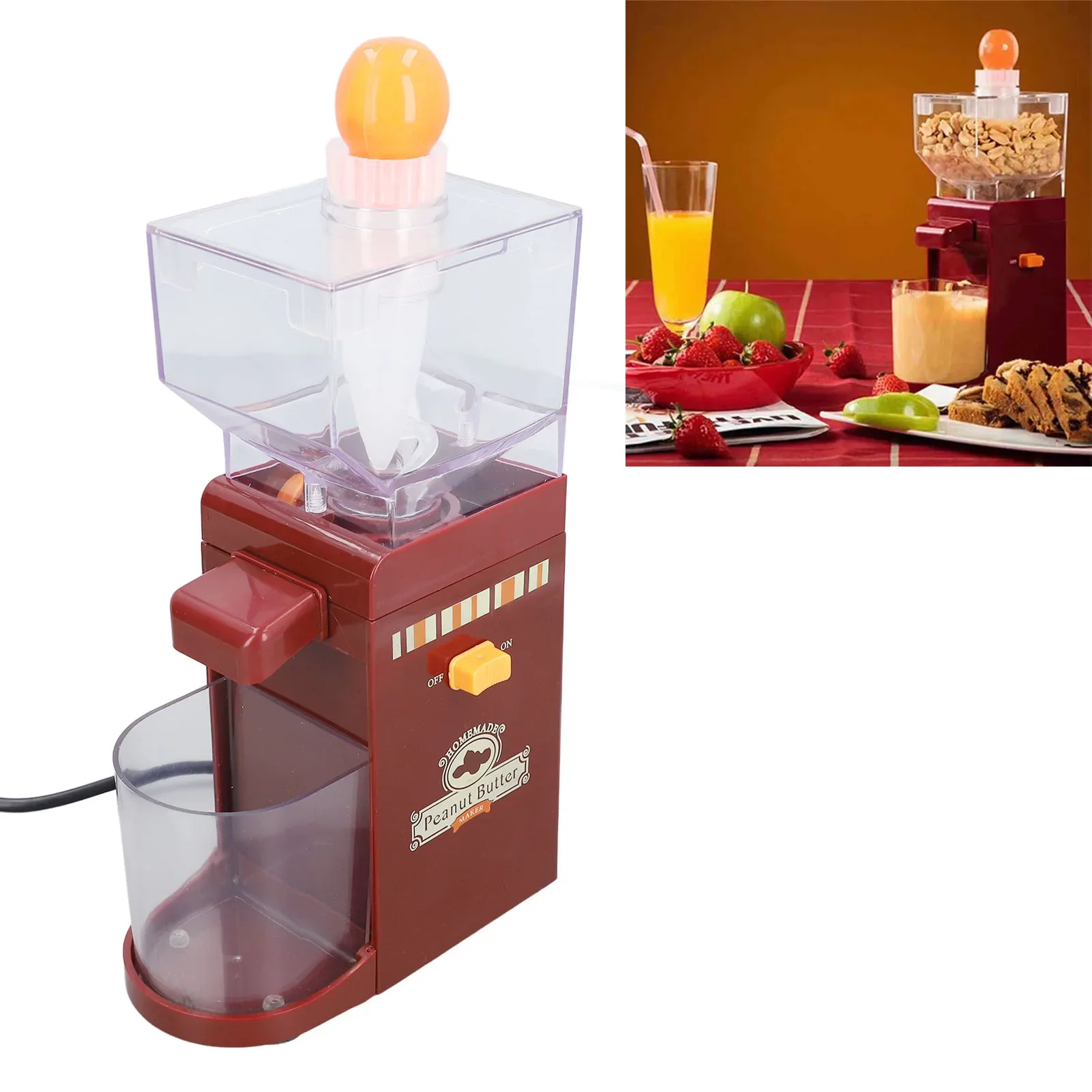Peanut Butter Maker Home Elect - огляд і ціна Peanut Butter Snack