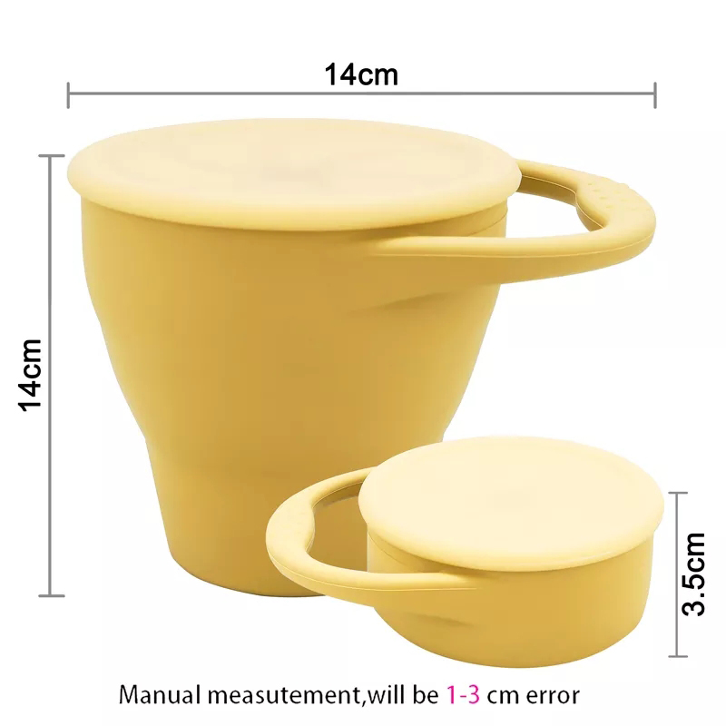 Baby Snack Cup Collapsible Sil - огляд і ціна Food Snacks For Toddlers
