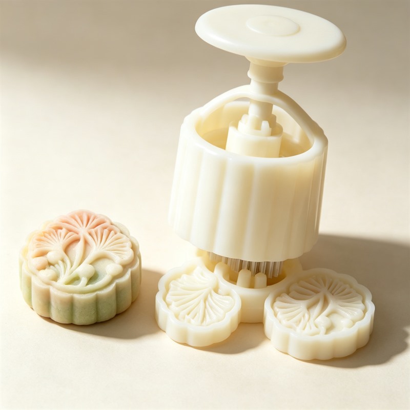 Mooncake Mold Ginkgo Leaf Hand - огляд і ціна Food Stamps Snacks