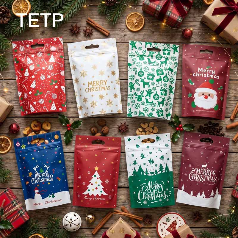 TETP Xmas Cartoon Self‑Sealing - огляд і ціна Xmas Food Snacks