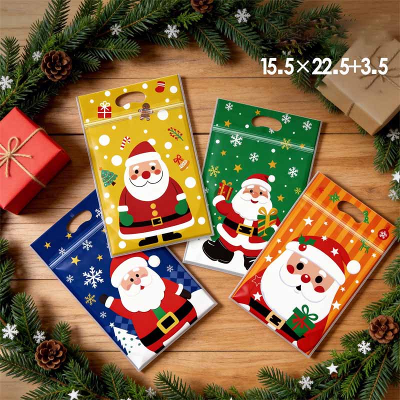 TETP Xmas Cartoon Self‑Sealing - огляд і ціна Xmas Food Snacks